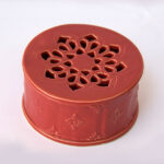 Red Ceramic Potpourri Box