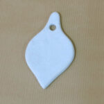 White Christmas Ornament