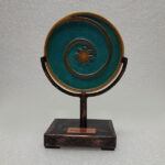 Spiral ceramic sculpture