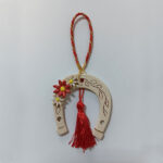 Handmade Horseshoe Ceramic Charm