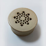Beige Ceramic Potpourri Box
